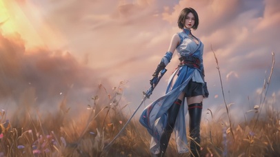 唯美汉服古风美女