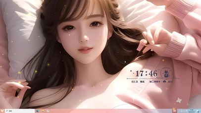 4k清纯长发美女