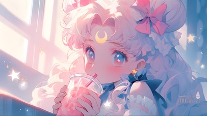 4k月野兔的晚安啵啵茶