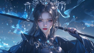 蓝色妖姬
