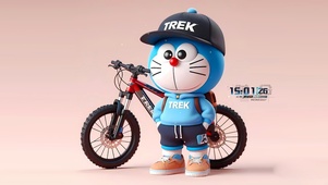 单车蓝猫