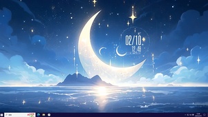 月亮