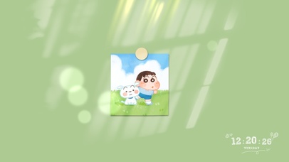 蜡笔小新与小白 追风