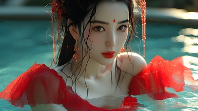 古风美女艺术人生6