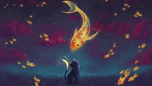 猫和鱼的对话