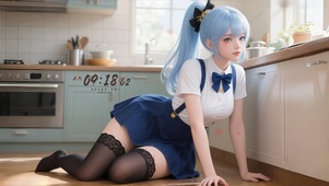 黑丝萝莉