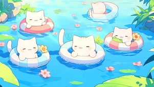 4k 小猫漂流记