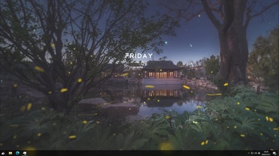 江南古镇湖畔主题