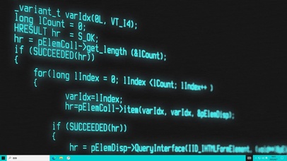 黑客代码桌面主题
