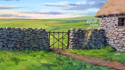 4k惬意草原小屋