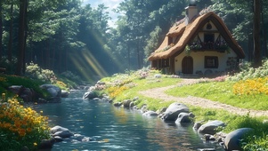 河畔小屋