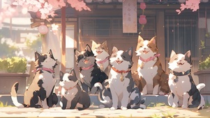 4K呆萌可爱小猫咪