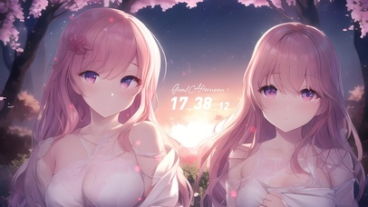 可爱粉色系女神