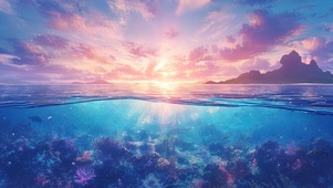 清新海底世界