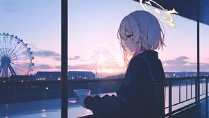 芹娜（鷲見 セリナ）夕阳萝莉