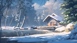 冬季小屋