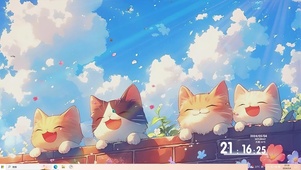 可爱小猫咪主题