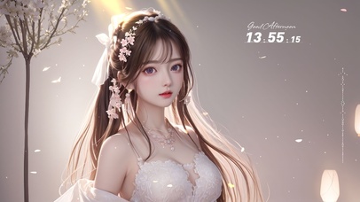 4K甜美气质美女