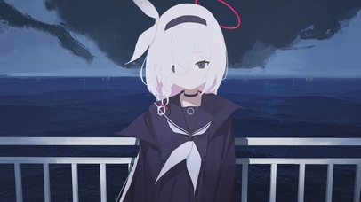 和普拉娜 一起看海!