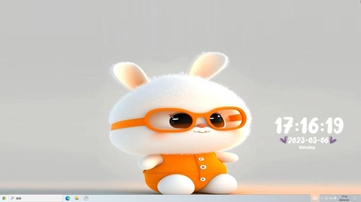 活泼可爱小兔子