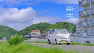 4K夏日治愈乡村小路
