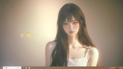 简约氛围感美女