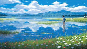 水中有鱼
