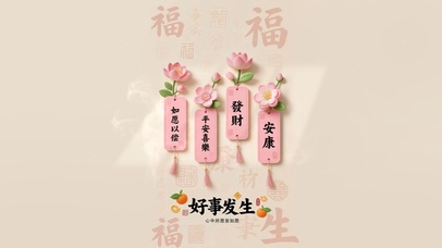 如愿以偿 安康顺遂