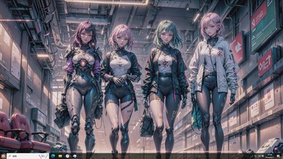 火线少女（随视角移动)