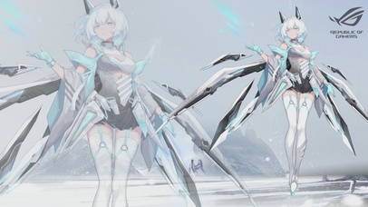 ROG雪舞战姬