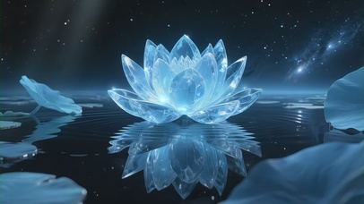 冰莲眠银河 一梦坠人间