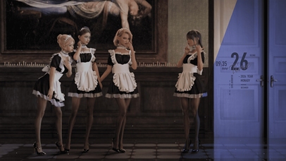 黑丝女仆3（随时间变化）