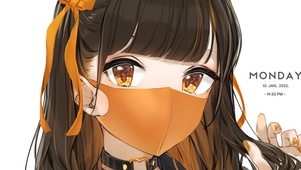 口罩女孩