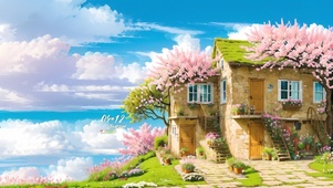 白云桃园小屋