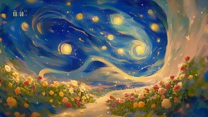4K 星月夜