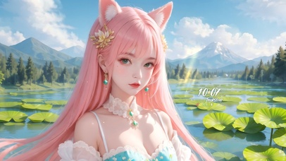 4k猫耳甜甜女孩