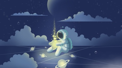 太空人的玻璃球