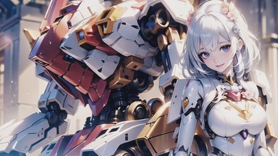 4K高达机甲少女