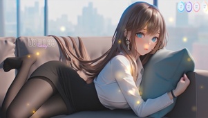 可爱小萌妹