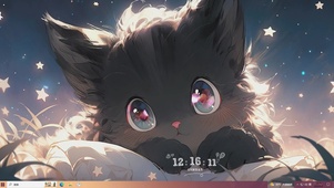 小猫咪看着你