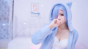 可爱蕾姆cos
