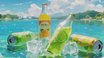 夏日氛围感清凉桌面