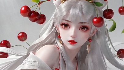 车厘子樱桃少女