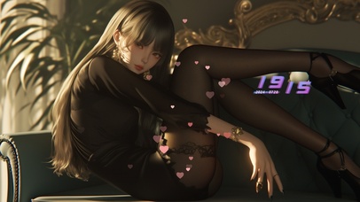 眼睛如同盛开的玫瑰