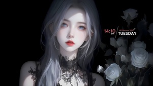 昙花美女