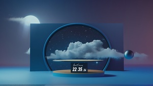 简约星空云