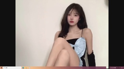 黑丝大长腿美女 蹬腿变装合集