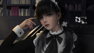 甜美女仆美女