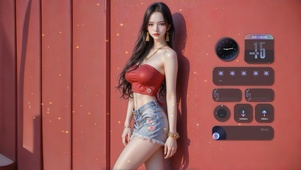 长发女神