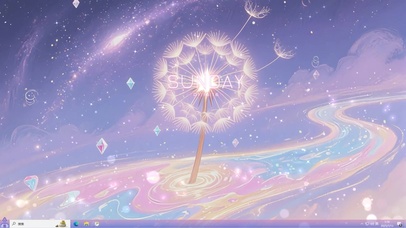 梦幻星河蒲公英